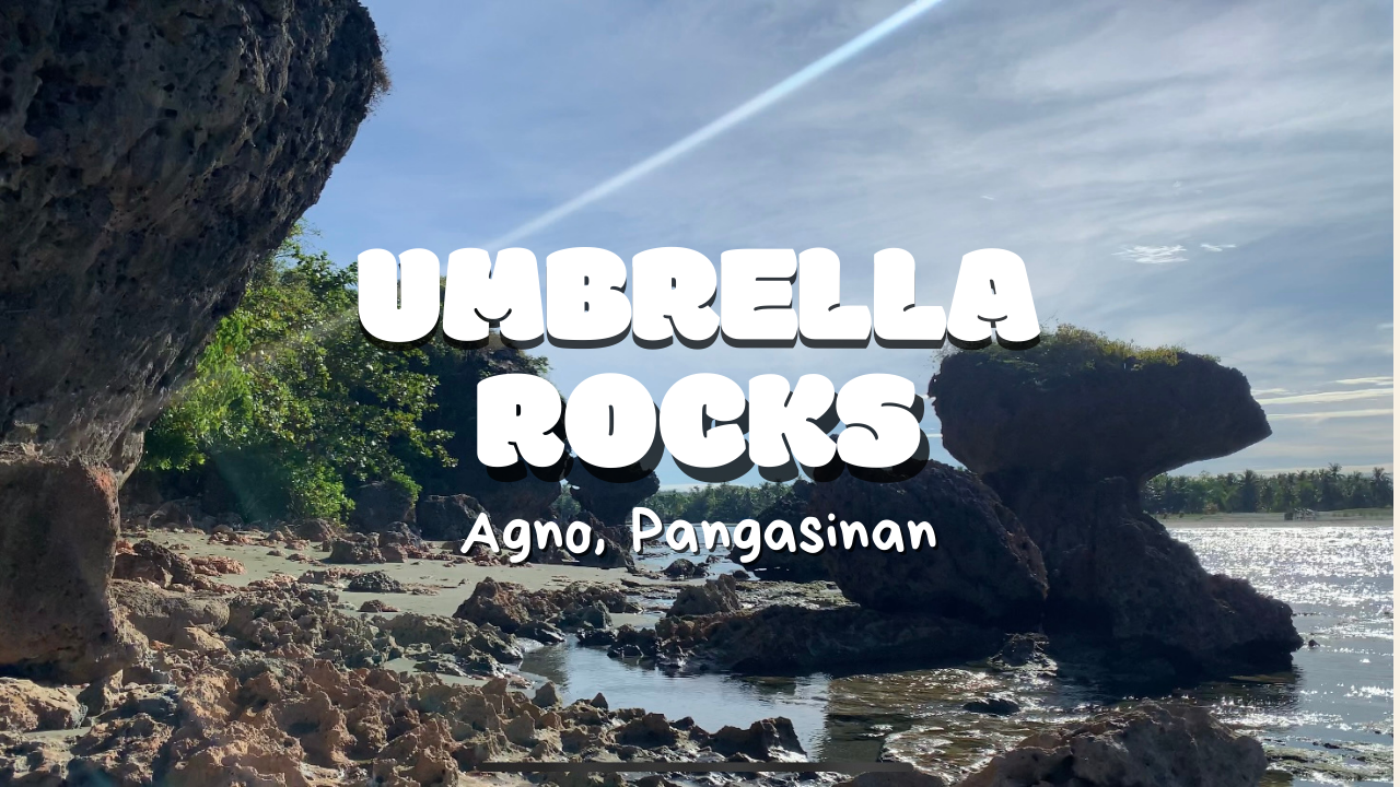 YouTube Thumbnail #2 (Umbrella Rock, Pangasinan)